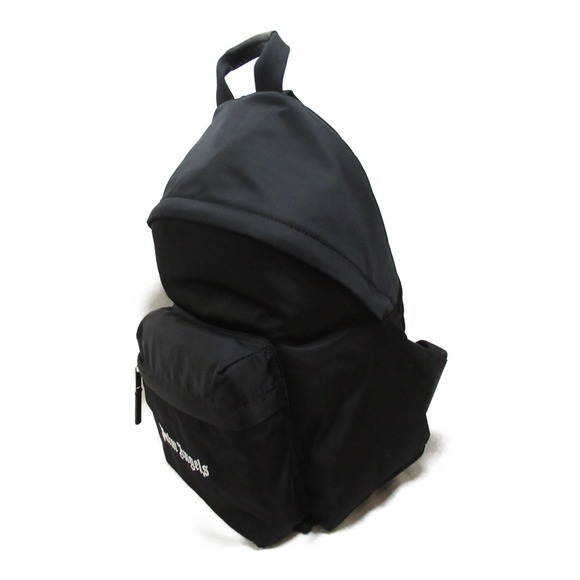 Palm Angels Nylon Men's Women's Rucksack Backpack Black - Picture 4 of 9